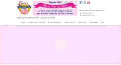 Desktop Screenshot of filleaupairauxusa.com